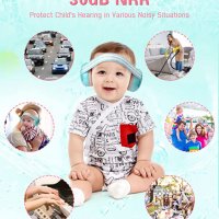 Нови Бебешки предпазители за уши Детски наушници Защита слух бебе, снимка 4 - Други - 39493040