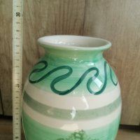 Португалска порцеланова ваза, снимка 2 - Вази - 42700743