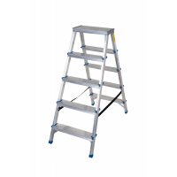 Двустранна алуминиева стълба 125кг. различни размери, снимка 3 - Строителни материали - 26085354