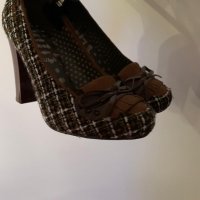 Стилни дамски обувки на ток; номер 37, снимка 3 - Дамски обувки на ток - 30890252