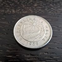 Монета - Малта - 10 цента | 1986г., снимка 4 - Нумизматика и бонистика - 29311424