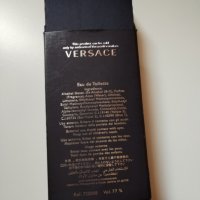 Оригинална кутия от Парфюм Versace, снимка 5 - Мъжки парфюми - 40680823