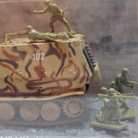 1:72 метален танк в дисплей с 10 войника, снимка 12 - Колекции - 44405017