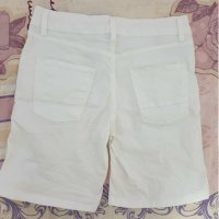 Нови къси бели дънки , снимка 2 - Къси панталони и бермуди - 29433022