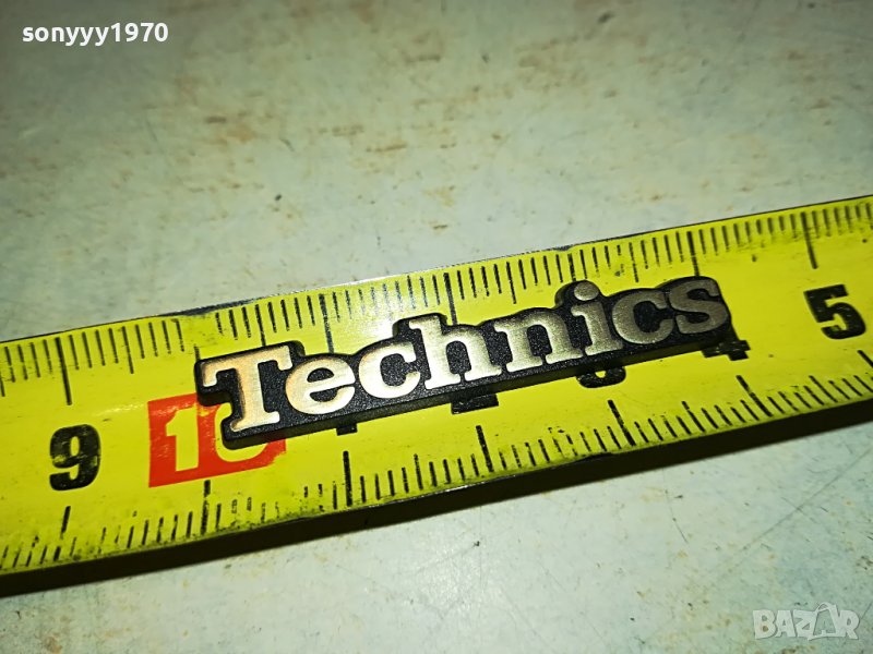 technics 4см емблема за аудио 0602231047, снимка 1