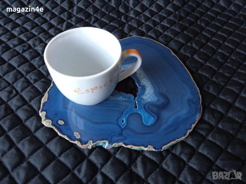 Голяма плочка от естествен ахат,скъпоценен камък за хармония и дълголетие,Родопи,Родопис,Фън шуй,, снимка 1