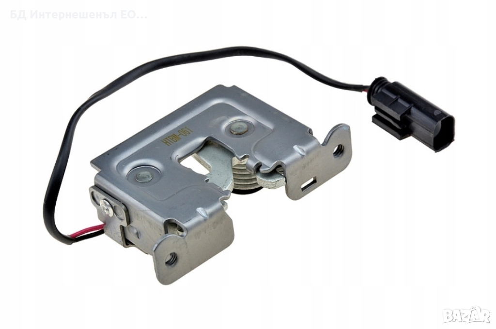 51237178753  Заключващ механизъм за преден капак, BMW, X5 E70, X6 E71, 2 ПИН, снимка 1