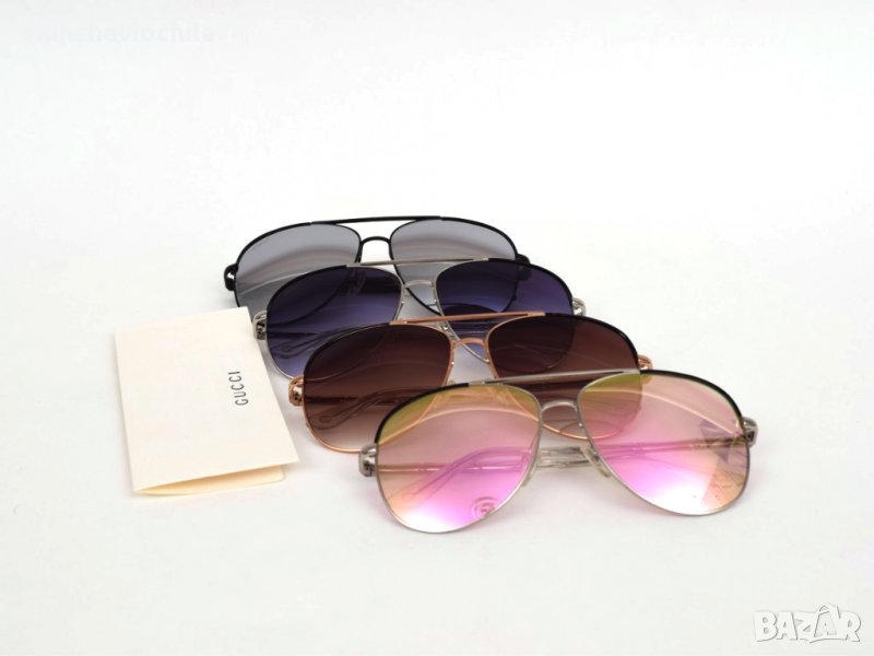 Слънчеви очила Gucci gold, снимка 1