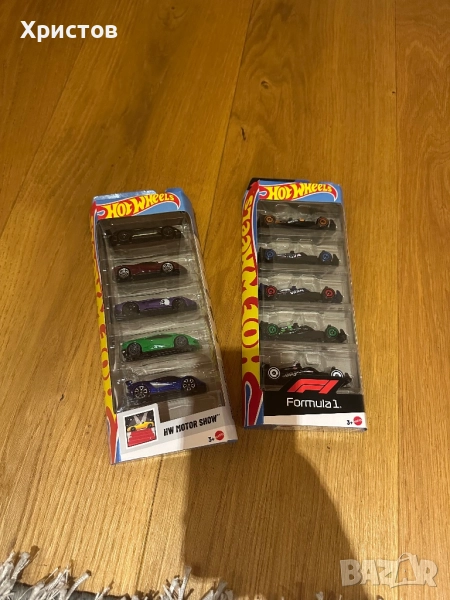 Hot Wheels Motor Show Ferrari/ Formula One 5Pack, снимка 1