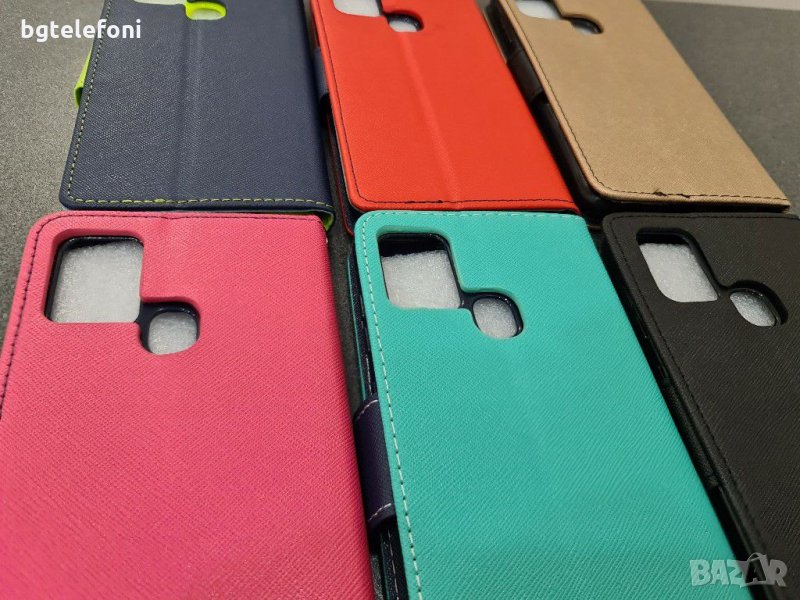 Samsung Galaxy A21S калъф тип тефтер със силиконово легло, снимка 1