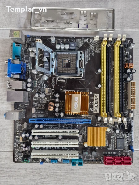 Asus P5Q VM-DO socket 775, снимка 1