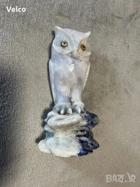 сова от алабастър , снимка 1
