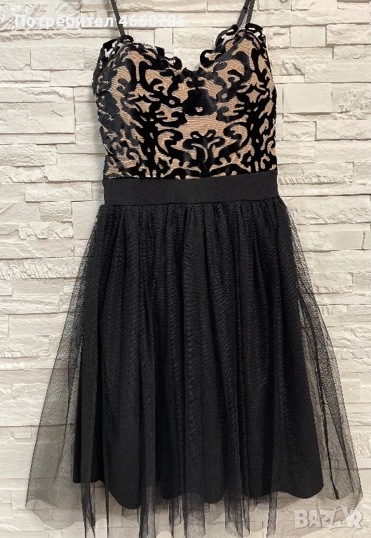 Официална черна рокля, снимка 1