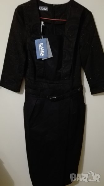 Готина дамска рокля „Ками” - с коланче, снимка 1
