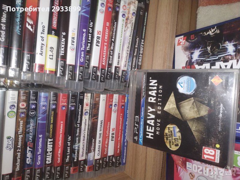 heavy rain ps3 playstation плейстейшън gta fifa nfs teken lego, снимка 1