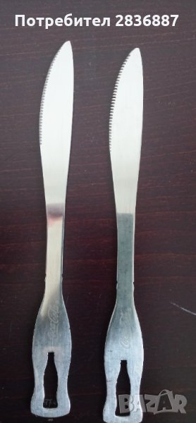 стари рекламни трапезни ножове Кока кола, снимка 1