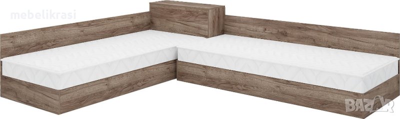 Ъглови легла с ракла + Матраци.Най-ниска цена!, снимка 1