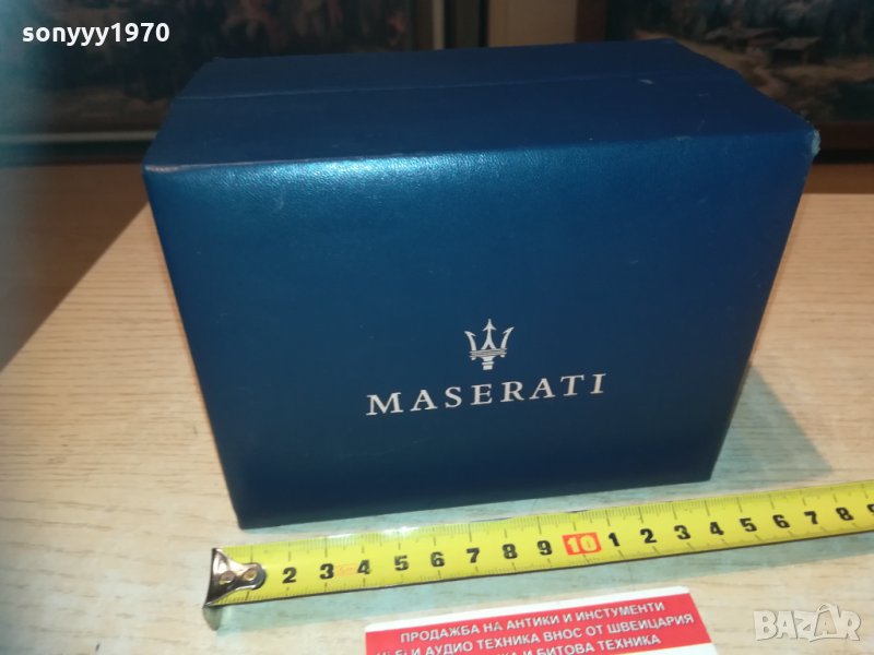 MASERATI ВНОС FRANCE кожа и велур 1802211837, снимка 1