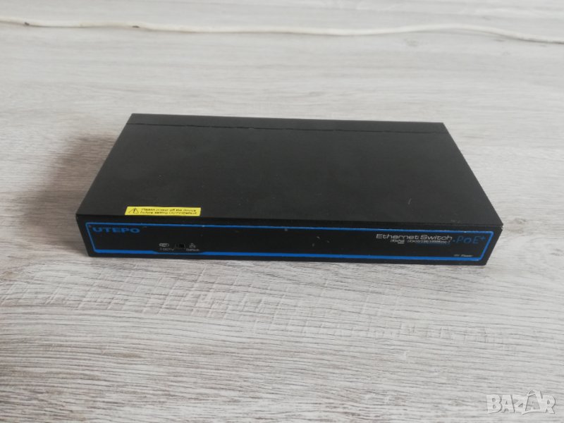 UTEPO UTP3-SW08-TP120-A1 10-портов PoE switch, снимка 1