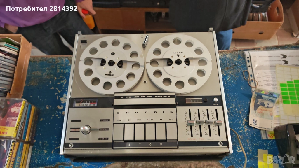 Ролков магнетофон ГРУНДИГ GRUNDIG TK222 Hi-Fi, снимка 1