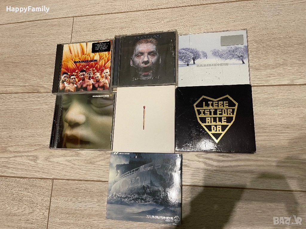 RAMMSTEIN Рамщайн Оригинални Немски дискове сд cd, снимка 1