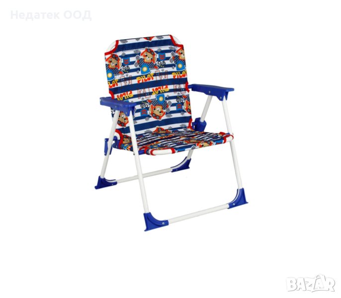 Детскo столче, Мече, метално, 37x35x46см, снимка 1