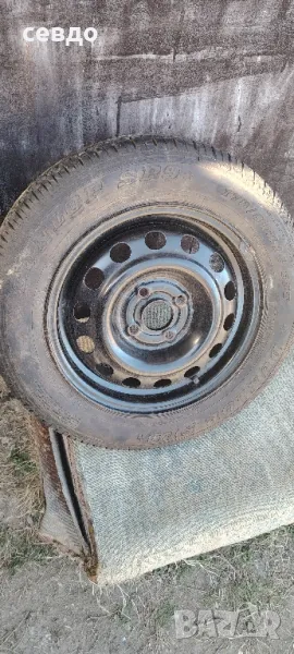 нова гума Dunlap с джанта 175.65.14. от Хонда Сивик 5, снимка 1