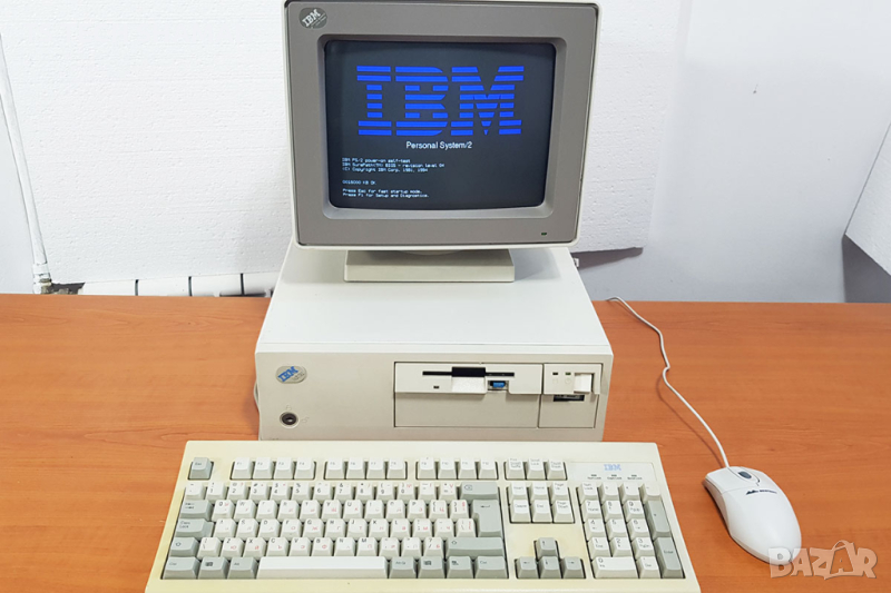 ⭐Продавам ретро компютър IBM PS/2-76i Intel SX33MHz Socket 3, 1992 година⭐, снимка 1