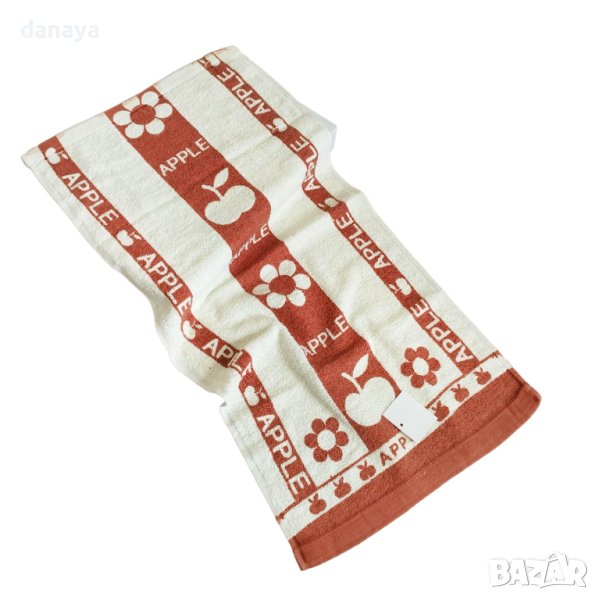 4119 Кухненска кърпа за ръце Ябълки 35x70cm, снимка 1