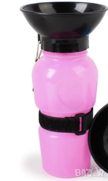 Преносима бутилка нова за вода за куче коте домашен любимец, снимка 1