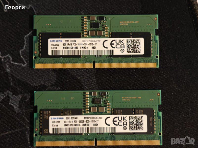 RAM 16gb DDR5, снимка 1