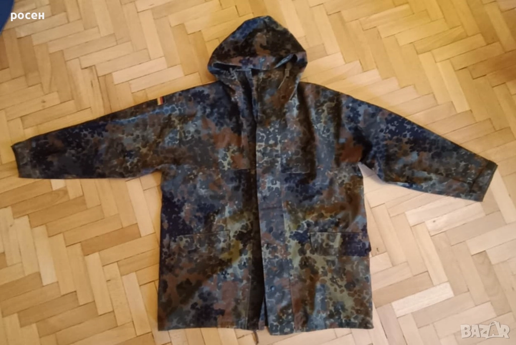 Яке от немската армия, ветро и водоустойчиво ,'' горетекс'' , камуфлаж , '' флектарн камо''., снимка 1