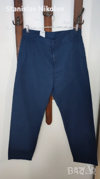 Спортен панталон Carhartt WIP - Calder Pant Dyed Dark Navy, Size 34, снимка 1