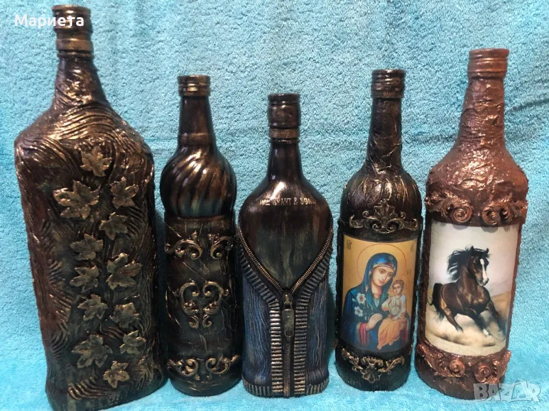 Декорирани бутилки, снимка 1