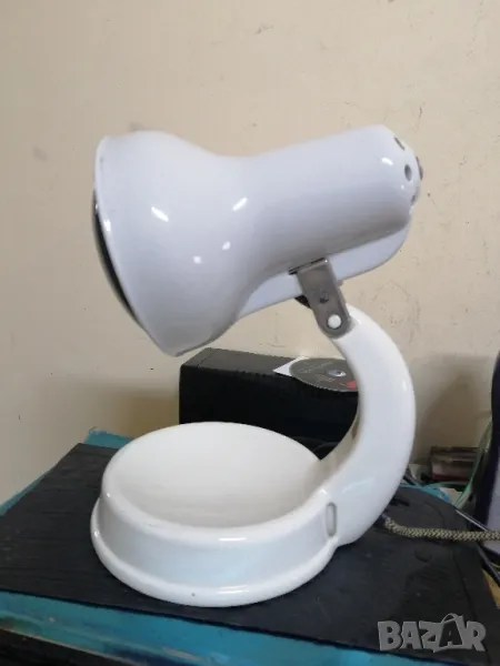 Ретро, порцеланова инфрачервена лампа. , снимка 1