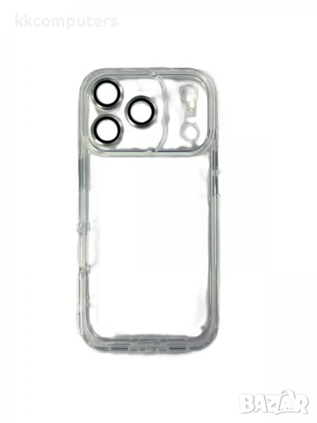 Калъф силикон Clear Camera Protect / Прозрачен / за iPhone 17 Pro Max 6.9 Баркод : 3132417, снимка 1