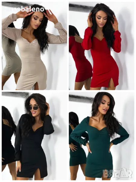 Дамска мини рокля Alice, 4цвята , снимка 1