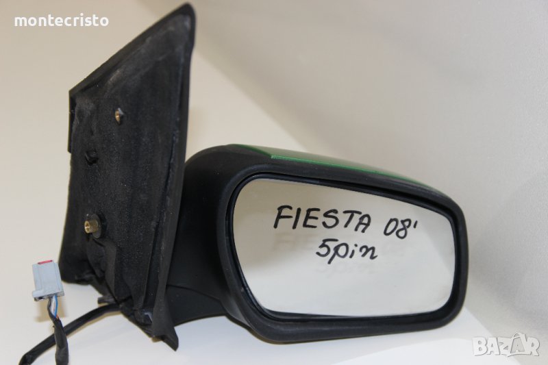 Дясно електрическо огледало Ford Fiesta MK6 (2006-2008г.) 5 пина / Форд Фиеста / 🟢Цвят: Зелен, снимка 1