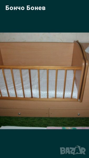 Детска кошара с ракла, снимка 1