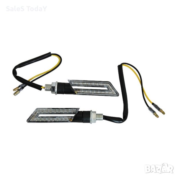 Диодни LED мигачи за мотор, снимка 1