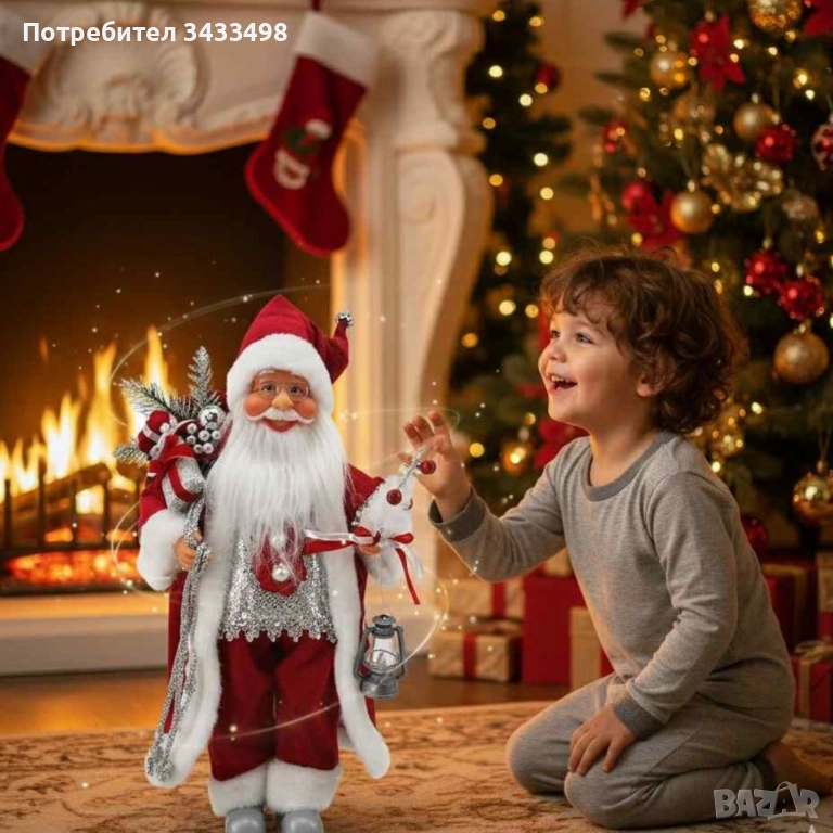 Коледна фигура Дядо Коледа – създай празнично настроение у дома!, снимка 1