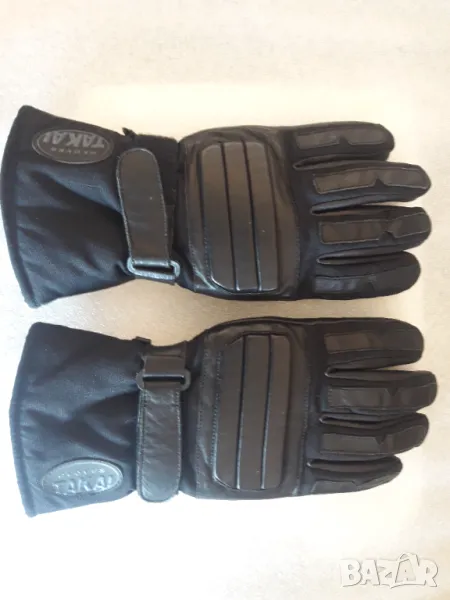 Кожени моторджииски ръкавици TAKAI, снимка 1