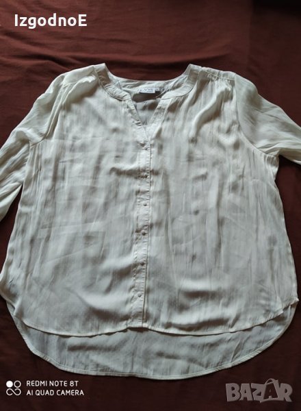 ХХЛ страхотна бяла риза, туника, снимка 1