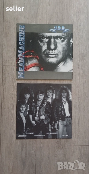 U.D.O. – Mean Machine Издание 🇩🇪 GERMANY 1989г Състояние на винила:NEAR MINT Състояние на обложкат, снимка 1