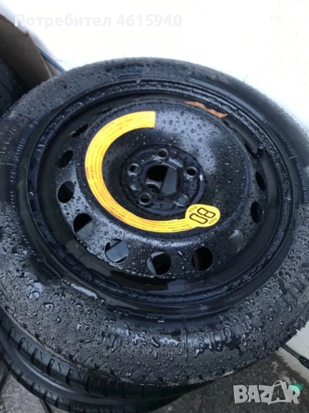 5х98мм ц.о. 58,1мм резервна гума тип патерица от алфа ромео alfa romeo 147 audi ауди субару шкода, снимка 1