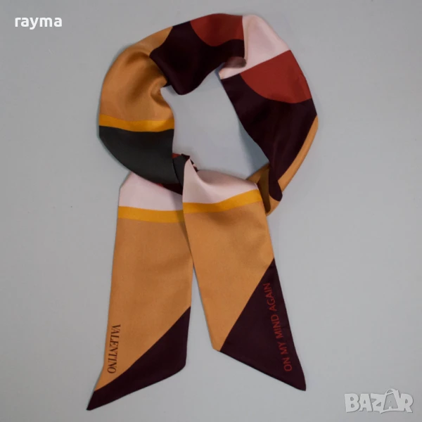 Valentino копринен шал, снимка 1