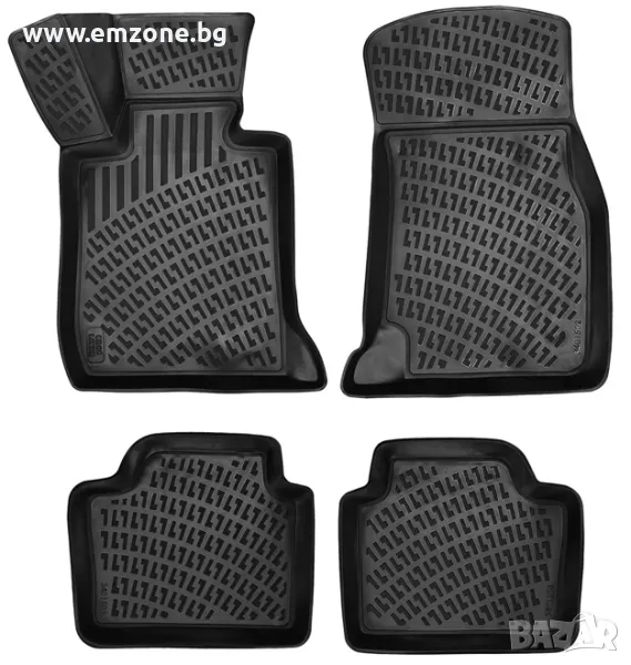 Гумени стелки тип Леген 3D Rizline BMW E46 E90 E91 F30 F31 G20 G21, снимка 1