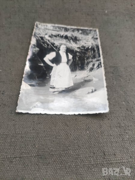 снимка Таня Калотина 5. .V. 1944  р.Нишава? , снимка 1