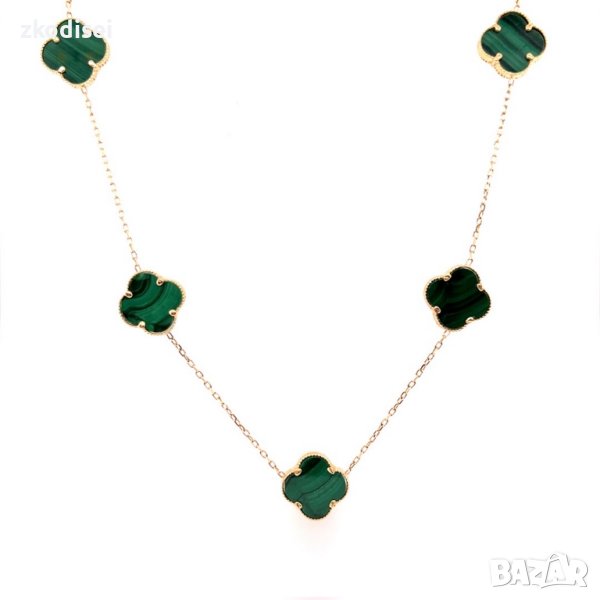 Златно колие Van Cleef 7,10гр. 44см. 14кр. проба:585 модел:16488-3, снимка 1