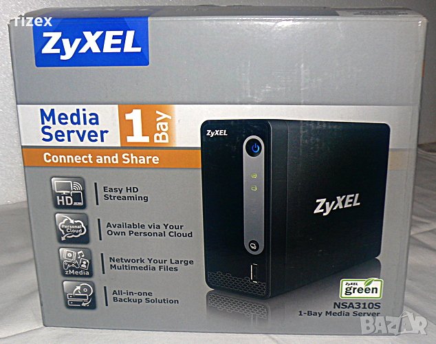 ZyXEL NSA310S Media Server, снимка 1